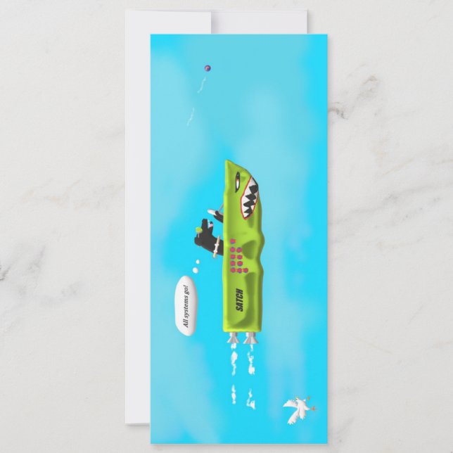 All Systems Go! Card (Front)