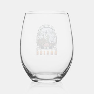 All Teacher Love Brains Halloween Zombie Hand Haun Stemless Wine Glass
