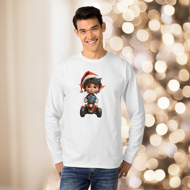 All-Terrain Christmas Elf Men's Tee (Creator Uploaded)
