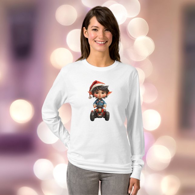All-Terrain Christmas Elf Women's Tee (Creator Uploaded)