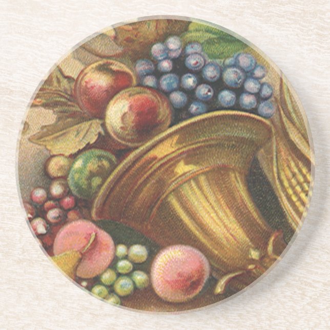 All Thanksgiving Bounty Be Thine Coaster (Front)