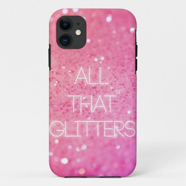 "All That Glitters" iPhone Case (Back)