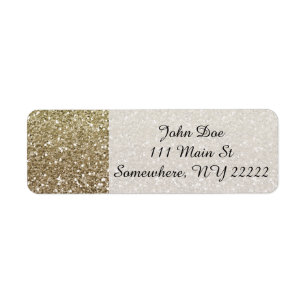 All That Glitters Return Address Label