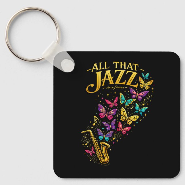 All That Jazz Key Ring (Front)