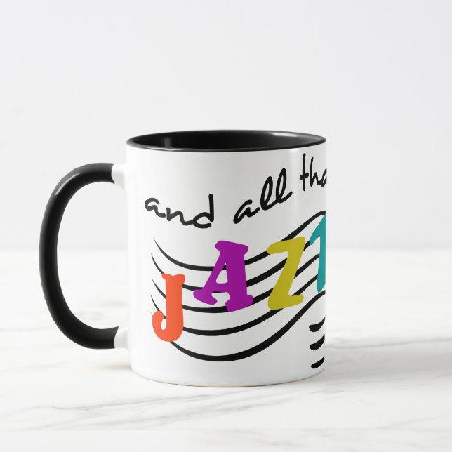 All That Jazz Mug (Left)