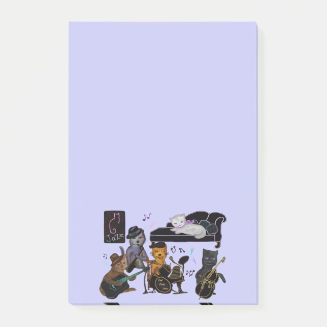 All that Jazz Post-it® Notes (Front)