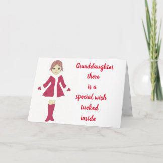 ALL THAT MAKES YOU HAPPY **GRANDDAUGHTER** CARD