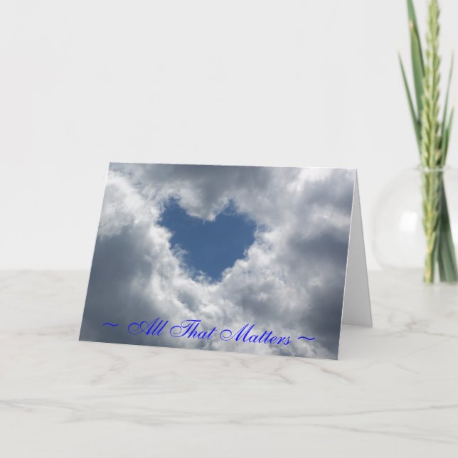 ~ All That Matters ~ Card (Front)