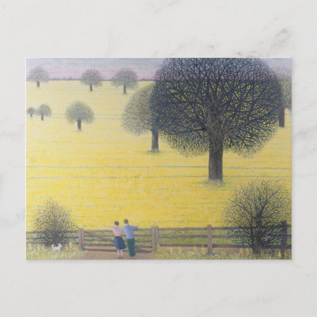 All That Yellow Postcard (Front)