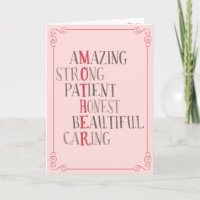 All That You Are Happy Mother's Day Card