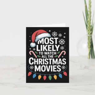 All The Christmas Movies Most Likely To Watch Holi Card