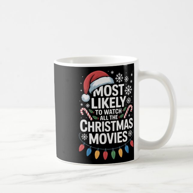 All The Christmas Movies Most Likely To Watch Holi Coffee Mug (Right)
