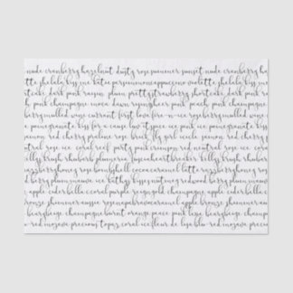 All the Colours Lipstick Tissue Paper