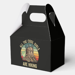 All The Cool Girls Are Hiking Retro Favour Box