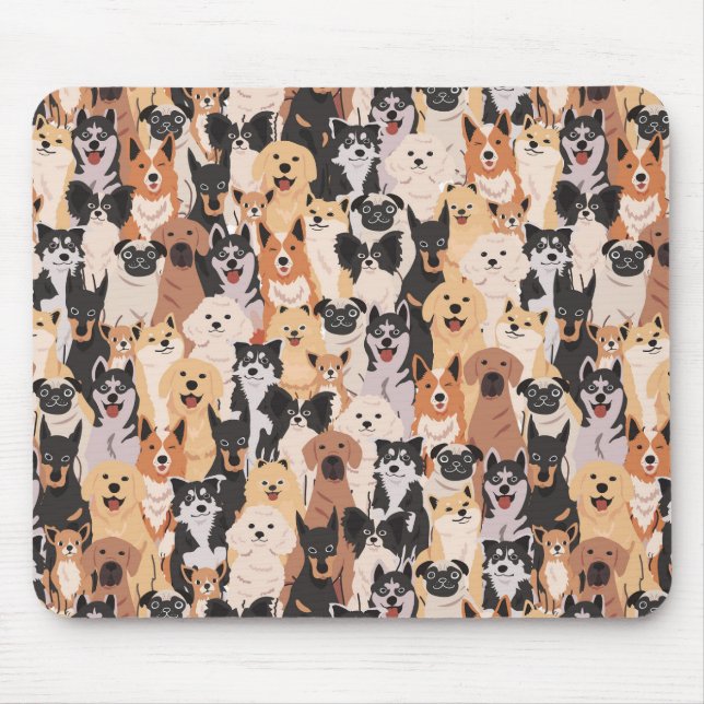 All the Dogs Mousepad (Front)