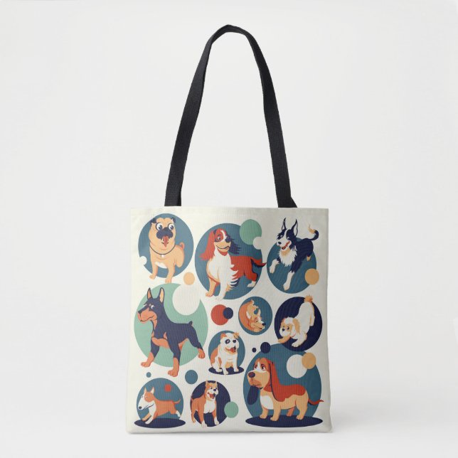 All the Dogs Tote Bag (Front)
