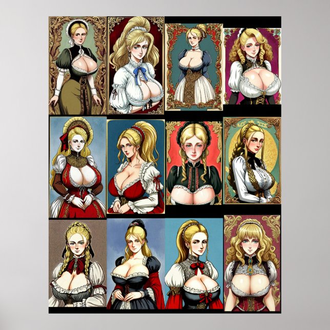 All the Faire Maidens Poster (Front)