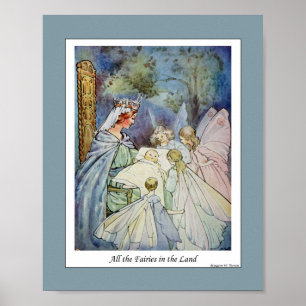 "All the Fairies in the Land" M. Tarrant, 1915 Poster