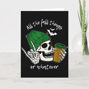 All The Fall Things Or Whatever, Western Autumn Vi Card