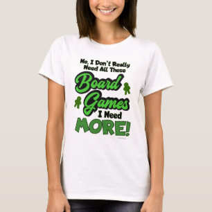 All The Games Boardgame Collecting Fun T-Shirt