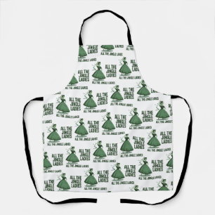 All The Jingle Ladies Christmas Girly Xmas Apron