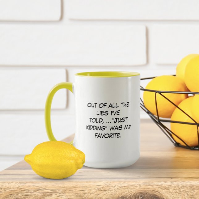 All the Lies Mug (Creator Uploaded)