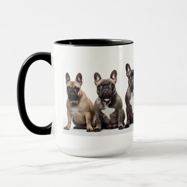 All the Little Frenchies Mug (Left)