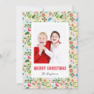 All the Merry Things Christmas Photo Card