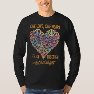 All The People Imagine Living Life In Peace T-Shirt