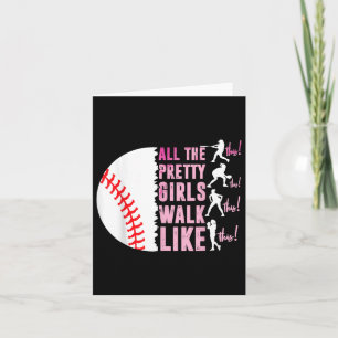 All The Pretty Girls Walk Funny Like This Baseball Card