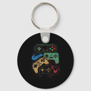 All The Things Video Game Controller Gamer Graphic Key Ring