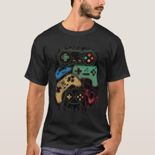All The Things Video Game Controller Gamer Graphic T-Shirt
