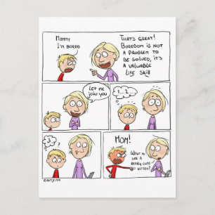 All the wisdom - not the skills postcard