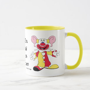 All The World Loves a Clown Ceramic Mug