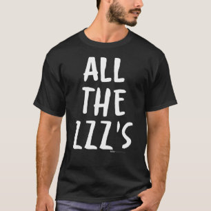 All The ZZZ's Nap Sleeping Word Design T-Shirt