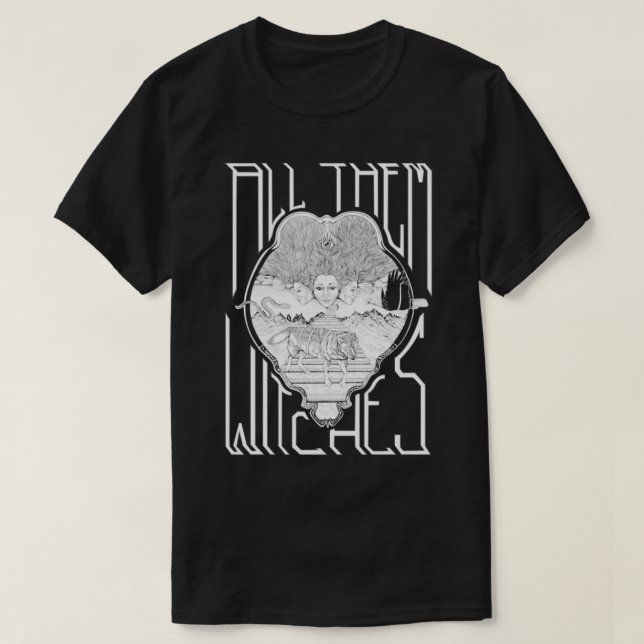All, Them, Witches, Merch, American, Stoner, Rock, T-Shirt (Design Front)