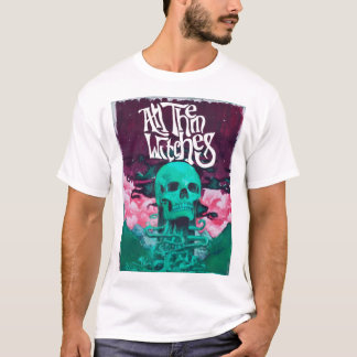 All them witches skull  purple ATW design   T-Shirt