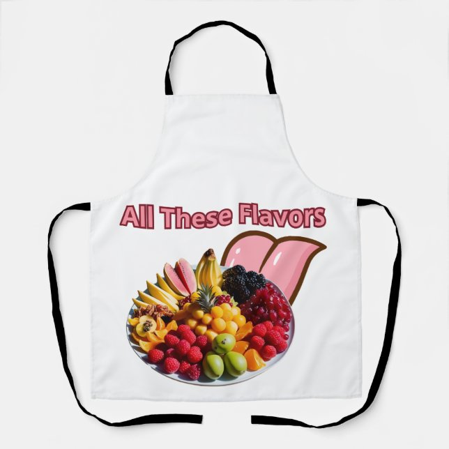 All these Flavours Apron (Front)