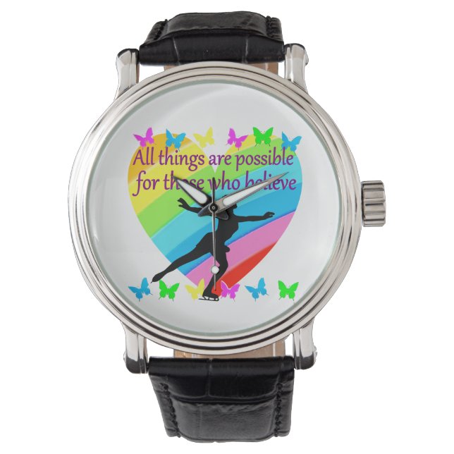 ALL THINGS ARE POSSIBLE FOR THIS SKATER WATCH (Front)