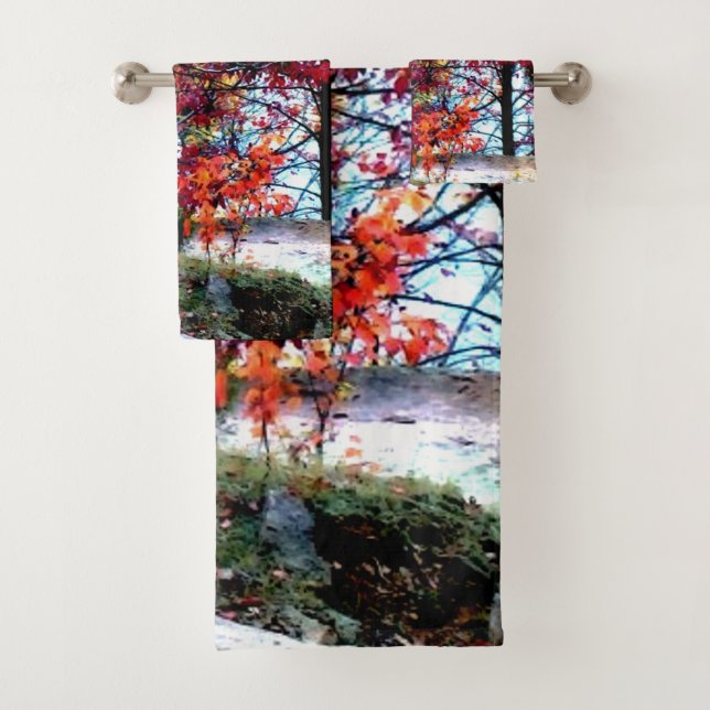 All Things Bright and Beautiful Bath Towel Set (Insitu)