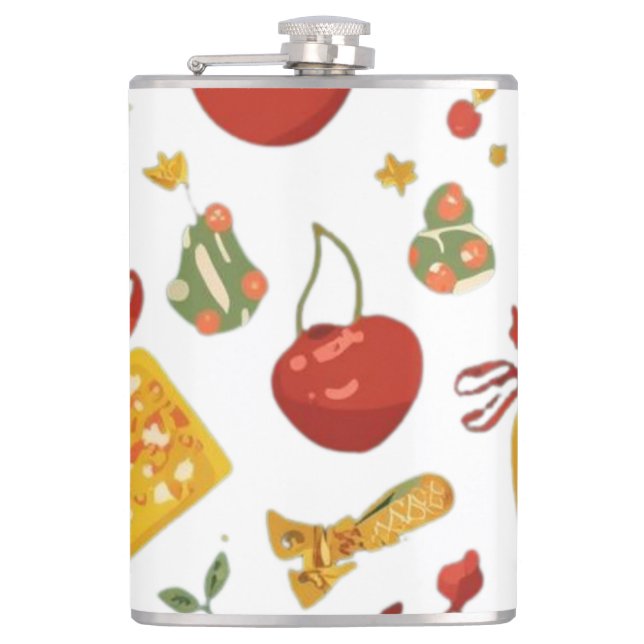 All things Christmas Hip Flask (Front)