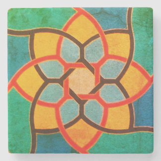 All Things Fall Apart - Centre C - Marble Coaster