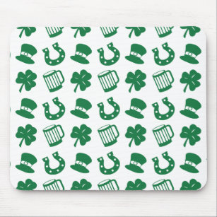 all things irish, pattern mouse pad