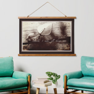 All things new hanging tapestry