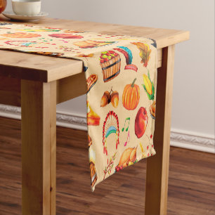 All Things Thanksgiving Short Table Runner