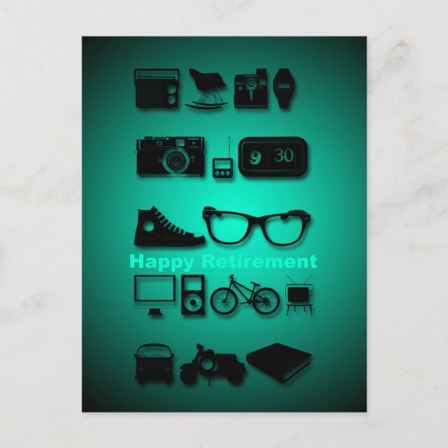 All Things you like Retirement Gifts Postcard (Front)