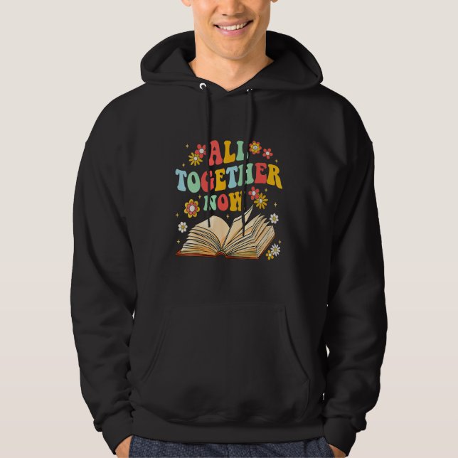 All Together Now Summer Reading Program 2023 Book  Hoodie (Front)