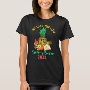 All Together Now Summer Reading Program 2023 Book  T-Shirt