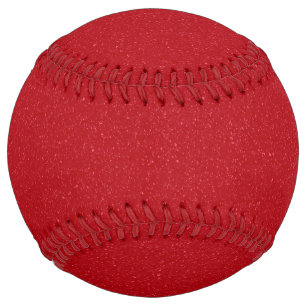 All-Tomato Red Custom Softball with Texture