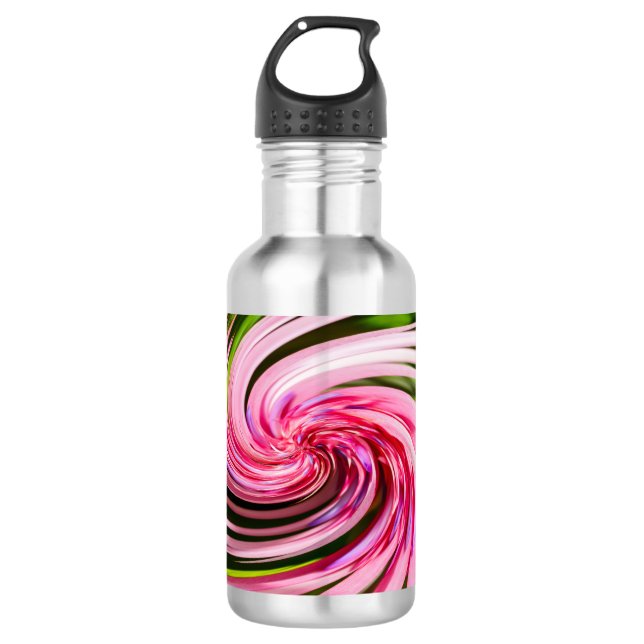 All Twisted Up Stainless Steel Water Bottle (Front)